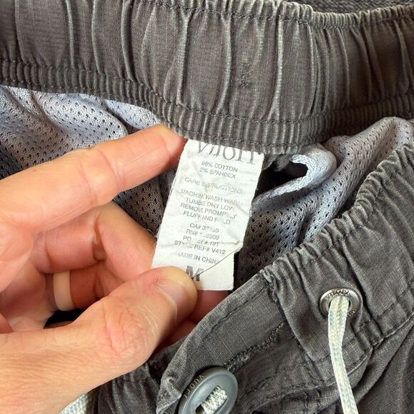 Vuori Ripstop Climber Pants Gray Men's M Drawstring Stretch Hiking - Picture 6 of 13